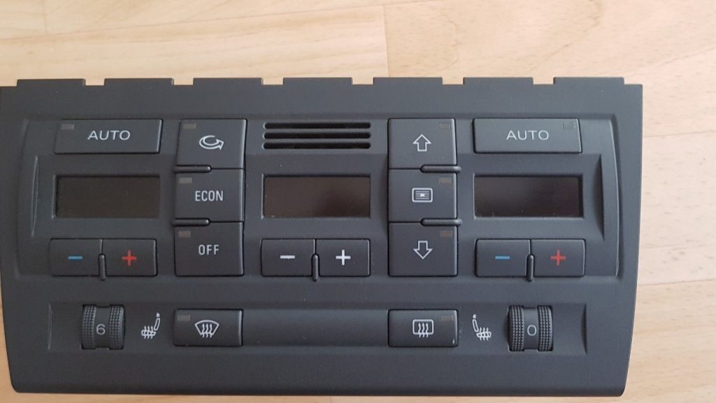 8EO820043BM Audi A4 8E Sedan klima kontrol koltuk ısıtma paneli Kutay